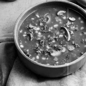 Veg Mushroom Soup