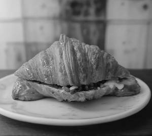 Mushroom Cheese & Cranberry Croissant