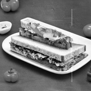 Mix vegetable healthy sandwich