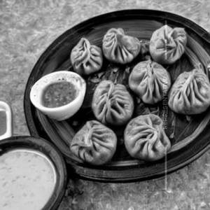 Veg Roasted Afghani Momos
