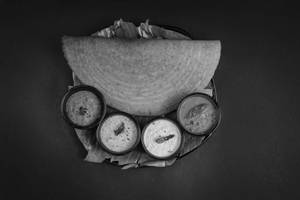 Ghee Garlic Roast Dosa