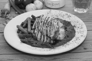 Classic Chicken Steak With Mushroom Sause