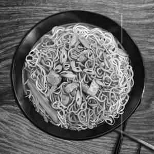 Chicken manchow soupy noodles