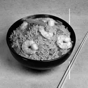 Prawns Singapore Fried Rice