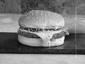 Chicken Cheese Schezwan Burger