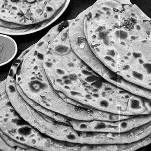 Gobi egg parantha