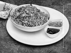 mushroom noodles