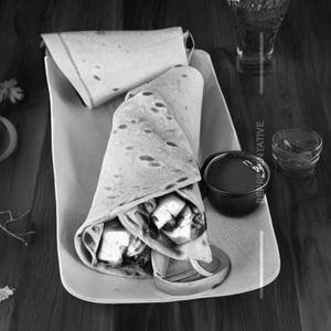 Paneer makhani wrap