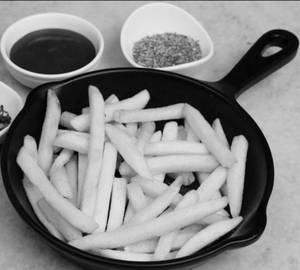 Salted fries