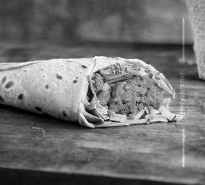 Aloo Patty Wrap