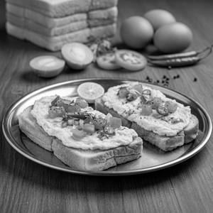 Bread omelette