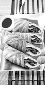Veg ches roll.