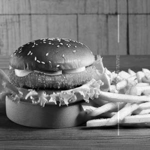 Fish cheese burger