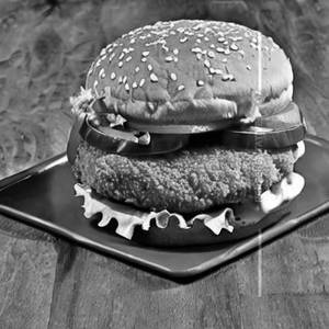 Chicken double Patty burger