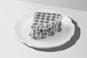 Rainbow Waffle