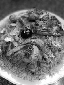 Chicken Kabsa Rice (1 Pcs)+ Chicken Chaap(1 Pcs)