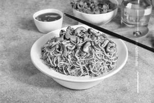 Mushroom noodles