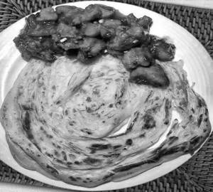 Roti Chilly beef