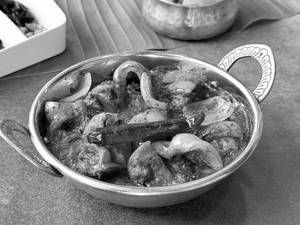 Kadhai Mushroom Masala
