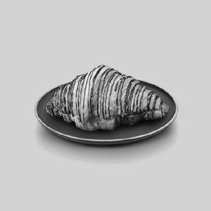 Belgian Chocolate Croissant