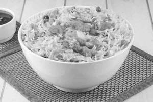 Wok Fried Chicken Rice