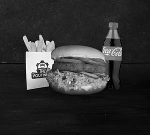 Fresh Veggie Burger Meal