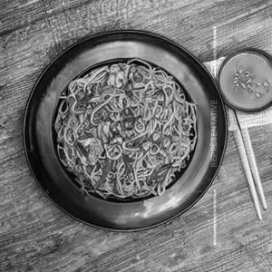 Egg Asian- Noodles (Chilli Garlic)