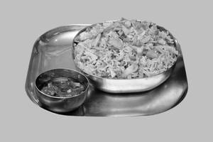 Veg Burnt Garlic Fried Rice