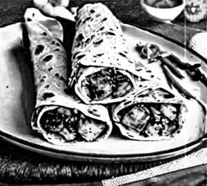 Paneer Bhurji Roll