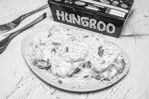Chicken Melted Cheese Momos Chaat