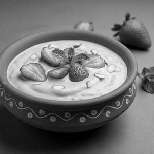 Strawberry Shrikhand