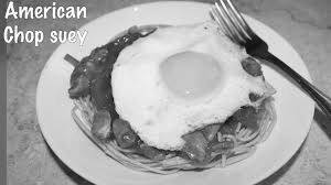 Egg american chopsuey with bread