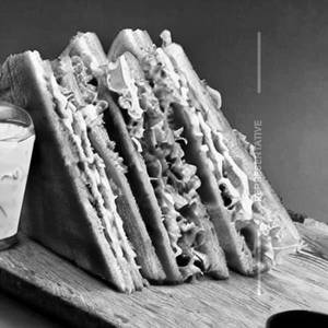 Grilled alumutter sandwiche