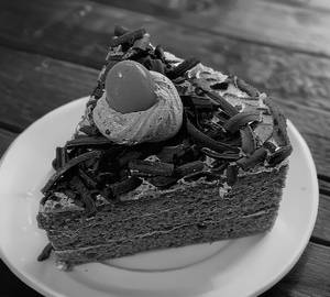Normal Black Forest Piece Cake