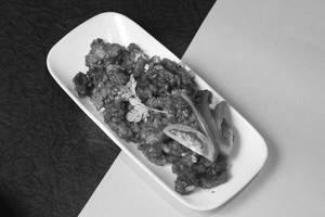 Crispy chilly baby corn