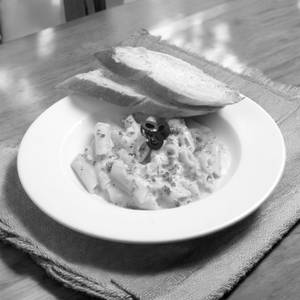 Penne Cream Sauce Seafood