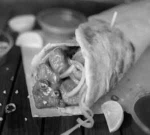 Single Egg Soya Chaap Kathi Roll