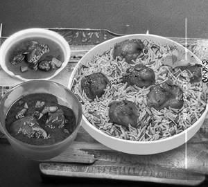 Chicken Manchurian Rice