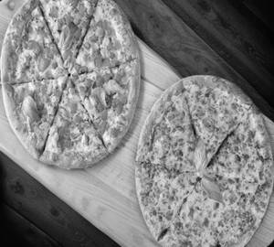 Tandoori Paneer Pizza + cheese corn Pizza
