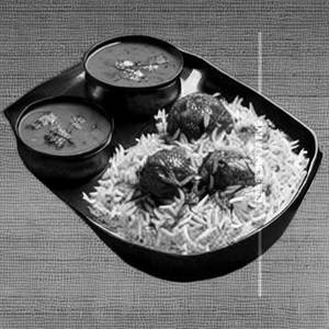 Veg Peshawari Dum Biryani 