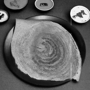 Cashew Egg Masala Dosa
