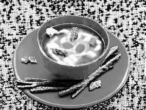Clear soup