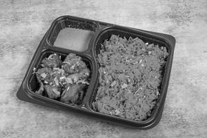 Schezwan Fried Rice And Chilli Paneer