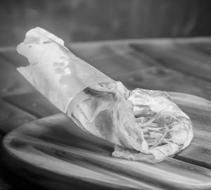Single Egg Chowmein Kathi Roll