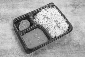 Jeera Rice With Dal Makhani