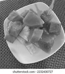 Pineapple And Papaya Mix Fruit Bowl Large 