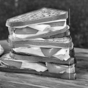 Fruit Sandwich Cheese Toast
