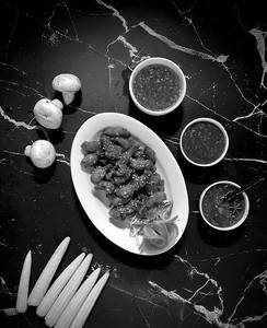 Crispy Fried Mushroom And Baby Corn