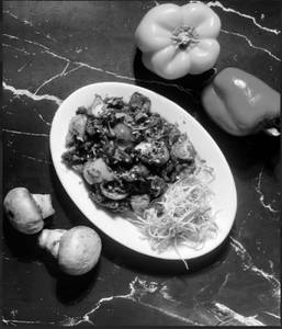 Coriander And Chilli Mushroom