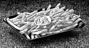 Peri peri cheese fries